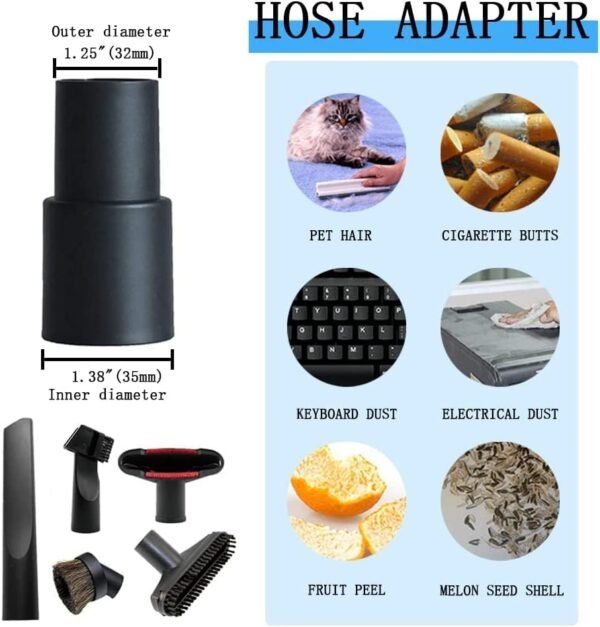 PIQIUQIU 6 unidades de accesorios para aspiradora