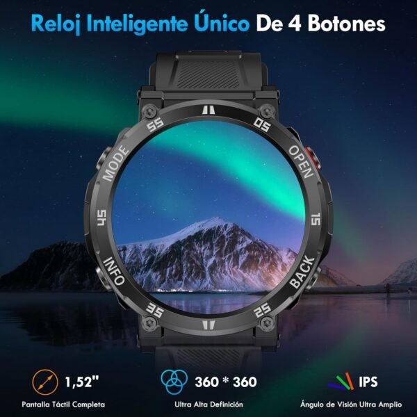 AVUMDA Reloj Inteligente Hombre 1.52"
