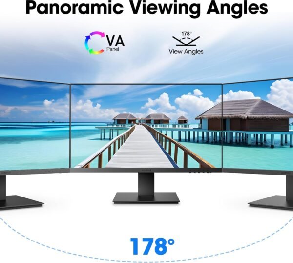 KOORUI, Monitor 27 Pulgadas 75 Hz FHD 1080P
